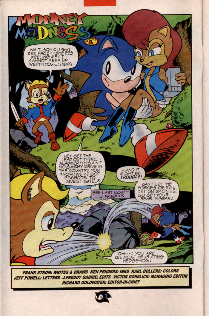 Sonic - Archie Adventure Series February 1998 Page 2